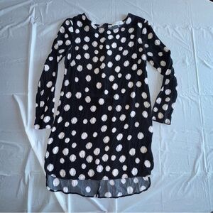 WAYF‎ Monochrome Polka Dot Dress